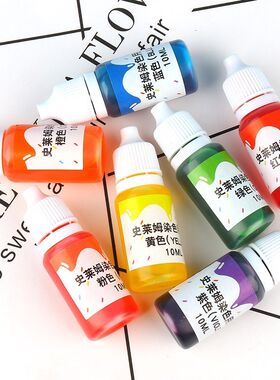 史莱姆色素颜料科学实验水晶泥