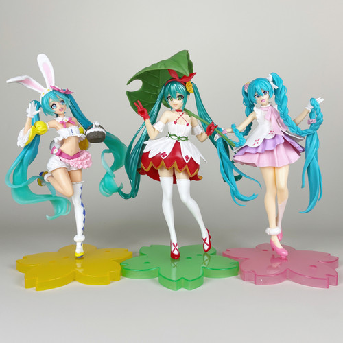 未来初音长发公主少女初音手办伊蕾娜蕾姆二次元动漫玩具机箱摆件