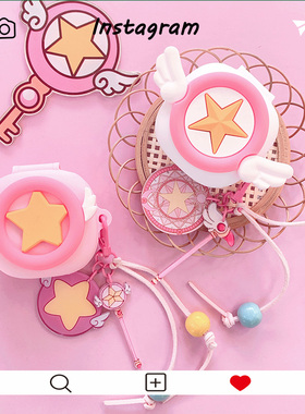 荣耀EarBuds X9保护壳适用HONOR/荣耀earbudsx9蓝牙耳机保护套荣耀earbuds S耳机套百变小樱一体式硅胶软壳