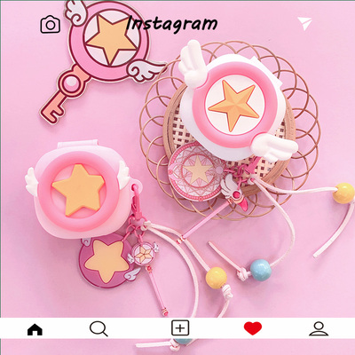 荣耀EarBuds X9保护壳适用HONOR/荣耀earbudsx9蓝牙耳机保护套荣耀earbuds S耳机套百变小樱一体式硅胶软壳