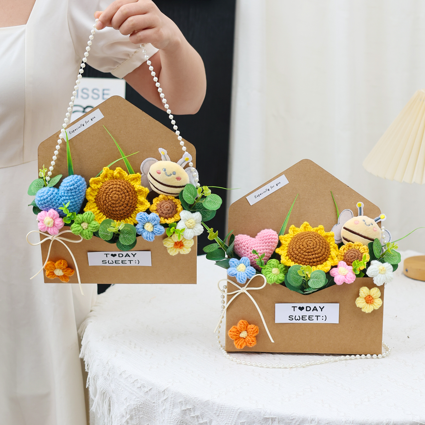 秋冬第一封情书信封花束