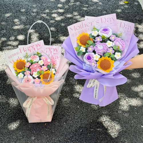 康乃馨向日葵仿真花母亲节礼物