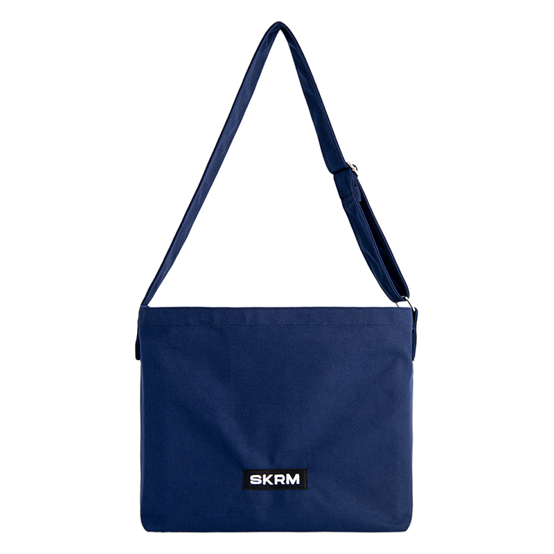 纯色帆布斜挎单肩包邮差包学生包