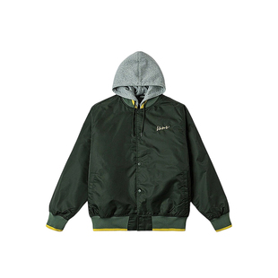 Vans范斯情侣潮流百搭棉夹克经典复古连帽棒球服外套VN000P7PEMU