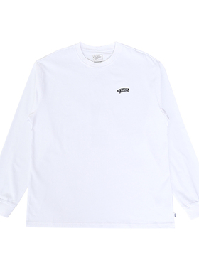 VANS范斯新款亚洲艺术家联名Hanai男休闲圆领长袖T恤VN000SPSWHT