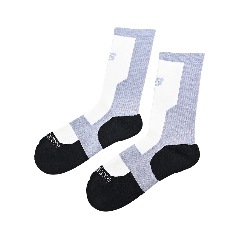New Balance NB新款男女同款拼色长筒袜时尚百搭休闲长袜LAS44434