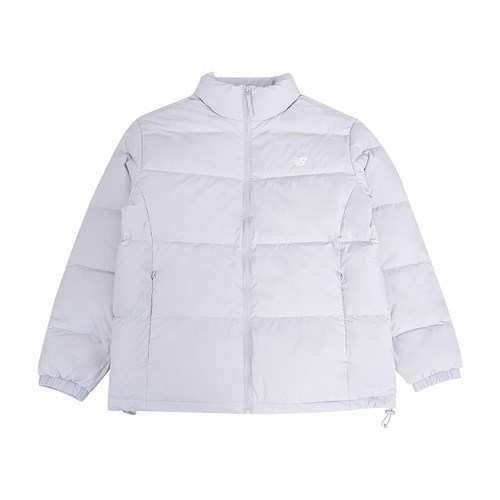 New Balance NB新款男子保暖休闲羽绒服立领纯色宽松外套AMJ54328