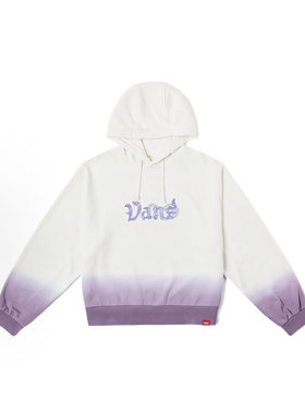 VANS范斯新款秋季女子长袖套头衫百搭休闲连帽卫衣VN000P3AF7K
