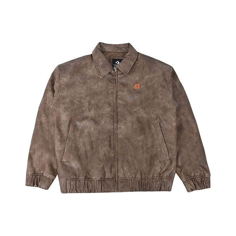 Converse匡威新款男女休闲运动夹克外套翻领保暖潮流棉服UCJ413