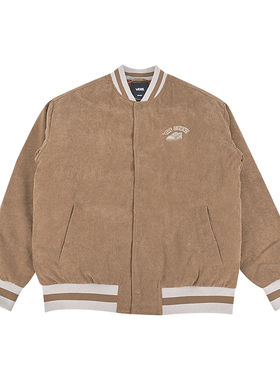 VANS范斯新款男子棒球羽绒服休闲时尚棒球服夹克外套VN000SPH0E0