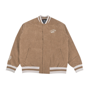 VANS范斯新款男子棒球羽绒服休闲时尚棒球服夹克外套VN000SPH0E0