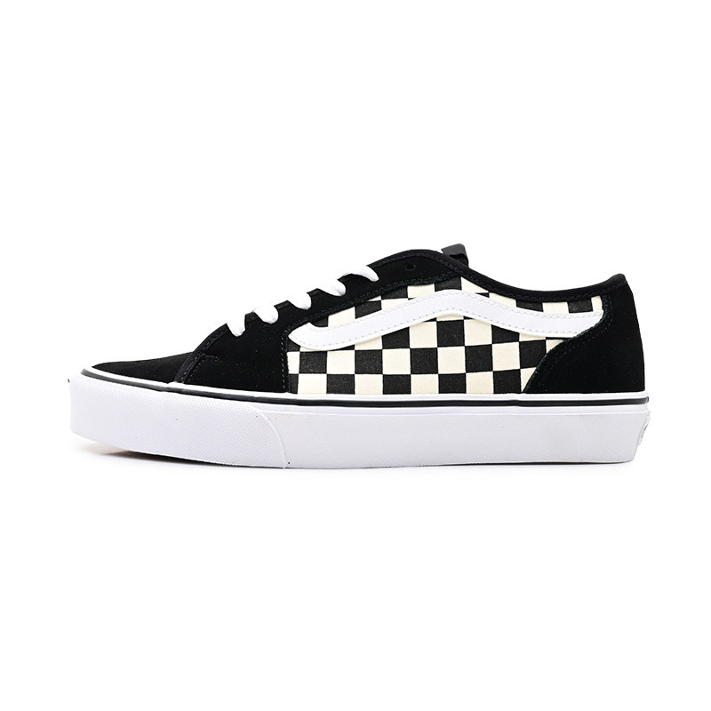 VANS范斯Filmore Decon男子休闲低帮黑白棋盘格板鞋VN0A3WKZ5GX
