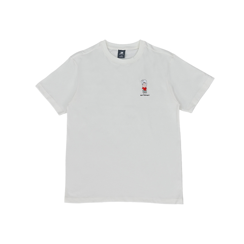 NEW BALANCE NB夏季男女款休闲舒适百搭圆领短袖宽松T恤AMT52344