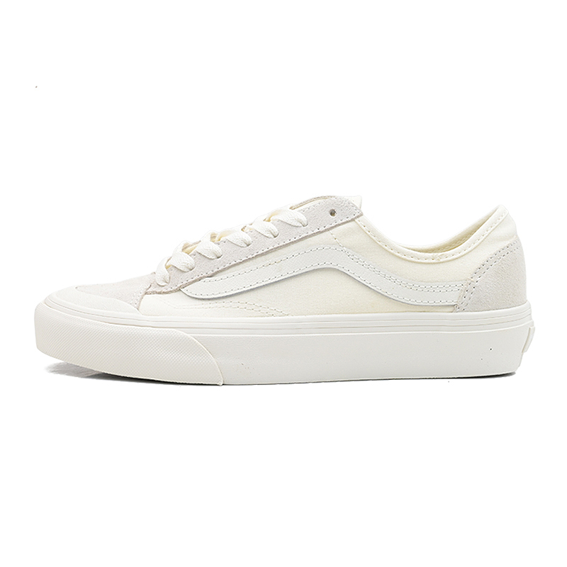 VANS范斯Style 136 Decon VR3 SF中性百搭白色板鞋VN0A4BX9QC5
