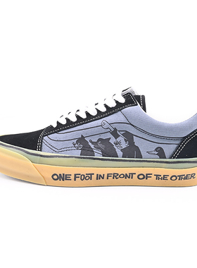 VANS范斯LX Old Skool新款男女情侣卡通运动休闲板鞋VN000D56BN5