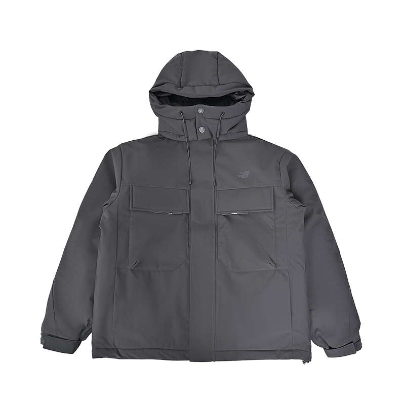 New Balance NB新款男子潮流百搭连帽羽绒服休闲夹克外套AMJ54344