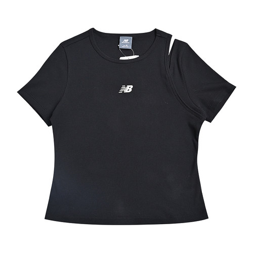 New Balance NB新款女子休闲圆领短袖潮流百搭运动T恤WT61M17T