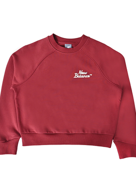 New Balance NB女子运动休闲新年款百搭套头衫圆领卫衣WT61L61Z