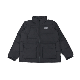 VANS范斯新款男女款羽绒服夹克外套舒适保暖休闲外套VN000H22BLK