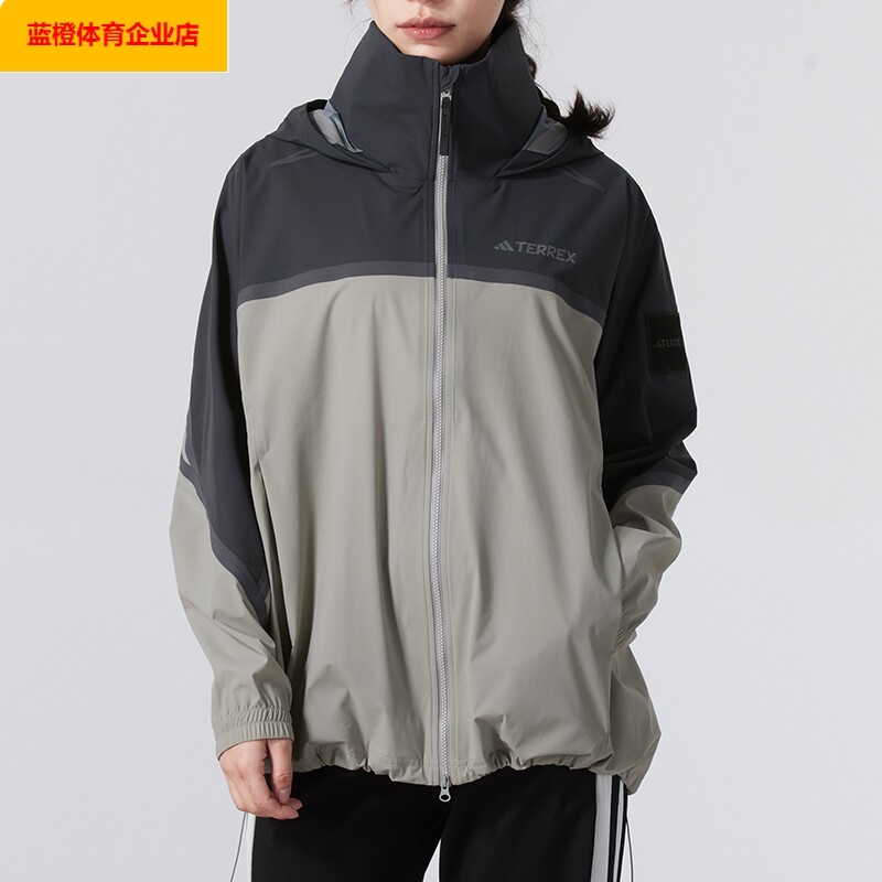 阿迪达斯女装 2025夏季新款运动服跑步健身训练外套时JD5833