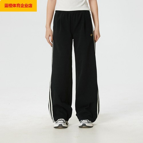 阿迪达斯三叶草女裤25新款运动裤跑步健身训练潮流时尚休闲KT3139