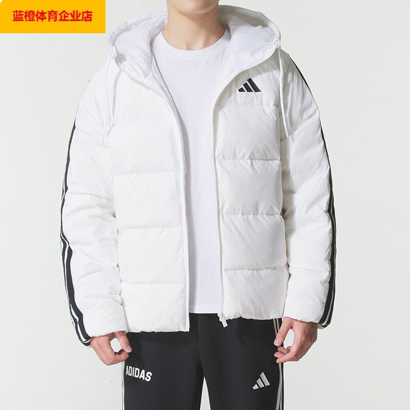 男装运动服连帽鸭绒羽户外