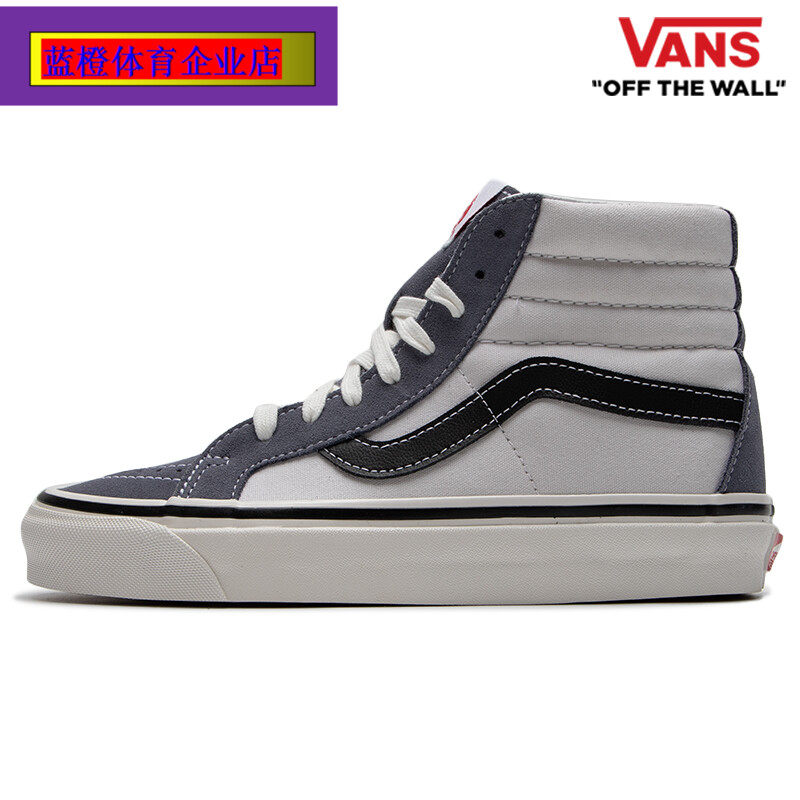 vans范斯男鞋女鞋2023冬季新款运动鞋万斯高帮板鞋帆布鞋vn0a38gf