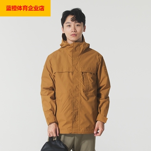 添柏岚三合一夹克男2025秋季 户外连帽运动服保暖抓绒A6NG5P47 新款