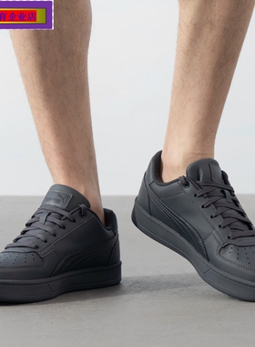 PUMA板鞋男女鞋夏季新款深灰色情侣复古低帮透气运动休闲鞋392290