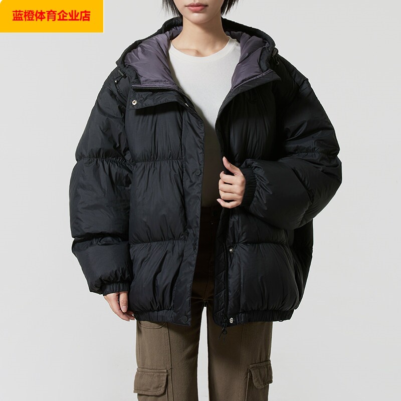 女装运动服连帽羽绒80子含