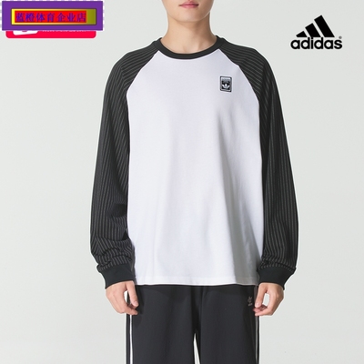 三叶草长袖T恤男25新款健