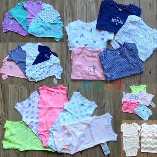 美代正品carter's卡特砍袖连体服