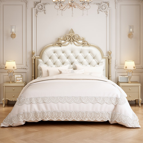 【头层牛皮】轻奢高阶主卧大床