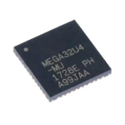 ATMEGA32U4-MU原装QFN-44 8位微控制器单片机ATMEGA32U4-MU