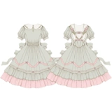 [Pre -Collection] Вышивка Tulip Элегантная ретро -CLA Pure Cotton Fish Bone Op Morning Miss and Yinglita