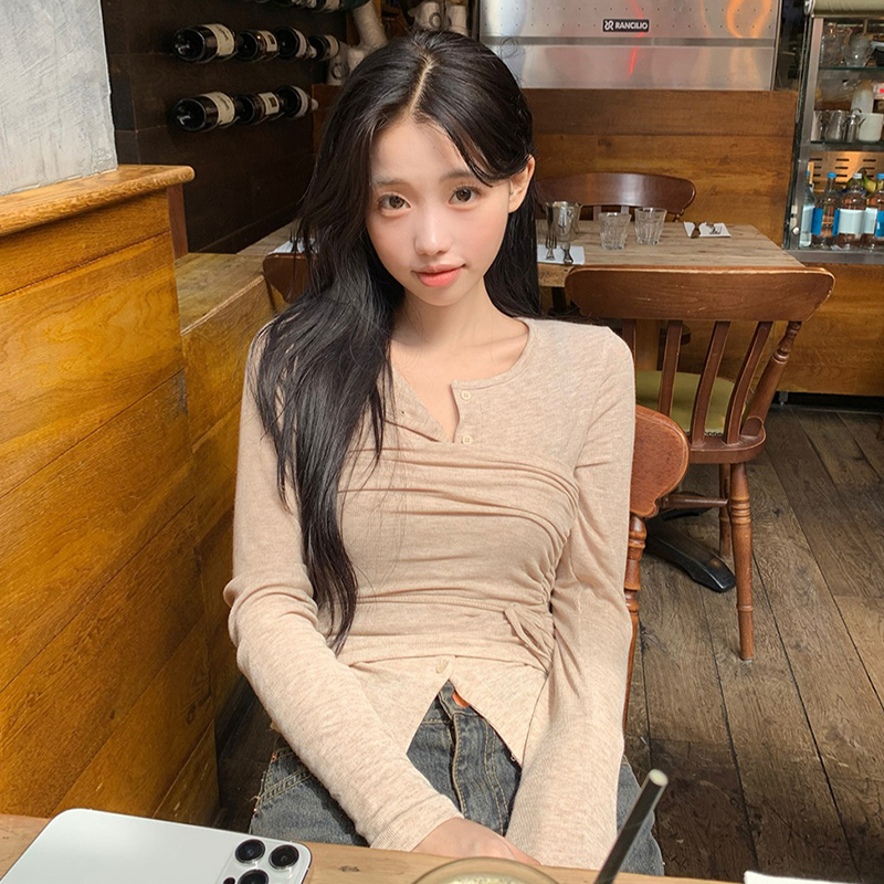 软糯针织衫女+叠穿抽褶抹胸背心