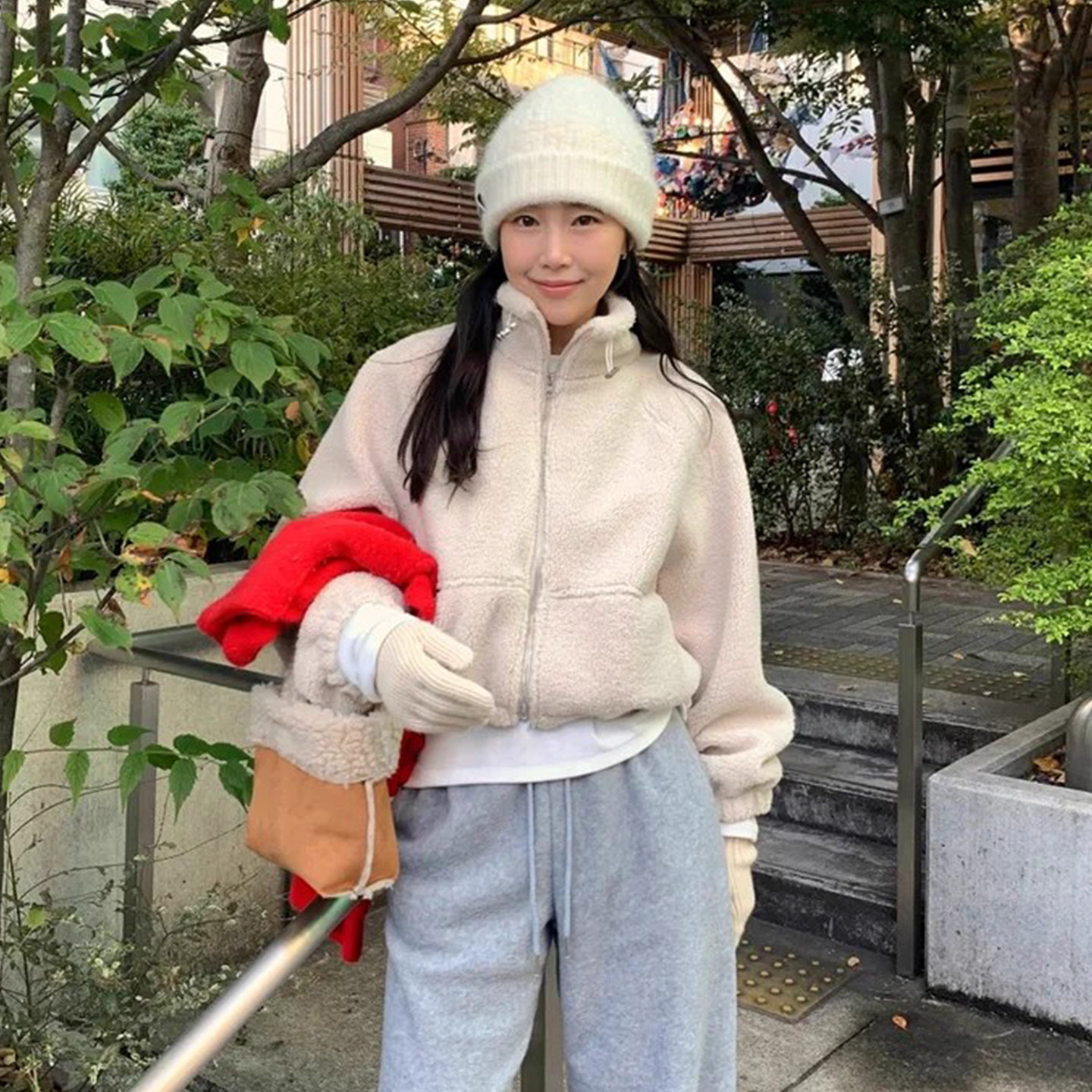 小众百搭款立领抽绳羊羔毛卫衣外套女2025冬季新款小个子短款棉服,女装/女士精品,卫衣/绒衫,淘宝优惠券,粉丝福利购,淘宝优惠卷