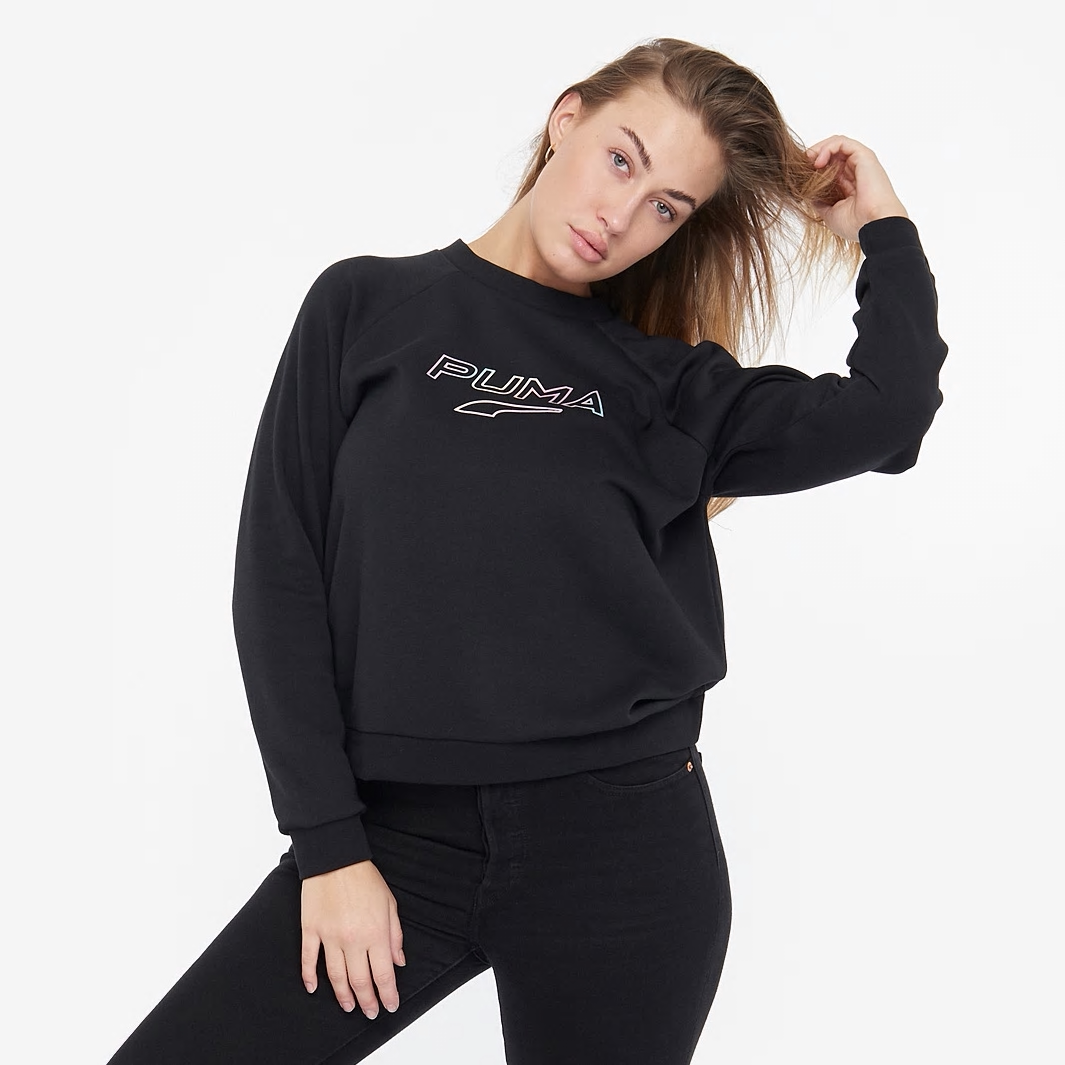 Sunset Genuine Puma 2020 new pattern T-shirts Female models leisure time motion Sweater Pullover 596275-01in the Sportswear/Casual Clothing , Sports Sweater/Pullover  category - from Buy2taobao.com to provide professional Taobao agent buy service
