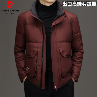 皮尔卡丹羽绒服男款2025