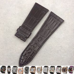 卓越适配原装法穆兰手表带美洲鳄鱼皮表带FM6000H 6002 8880 26mm