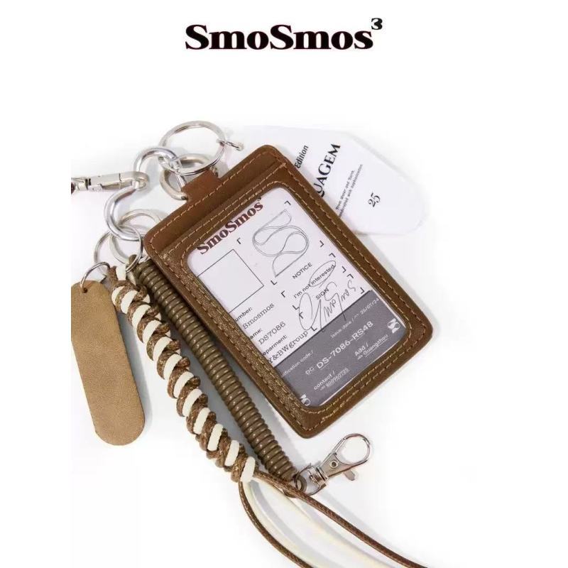 SmoSmos原创设计感卡套公交车卡校徽卡时髦包包挂件钥匙挂饰