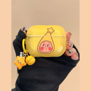可爱超萌星星人适用airpodspro3保护套新4代airpods3耳机壳苹果