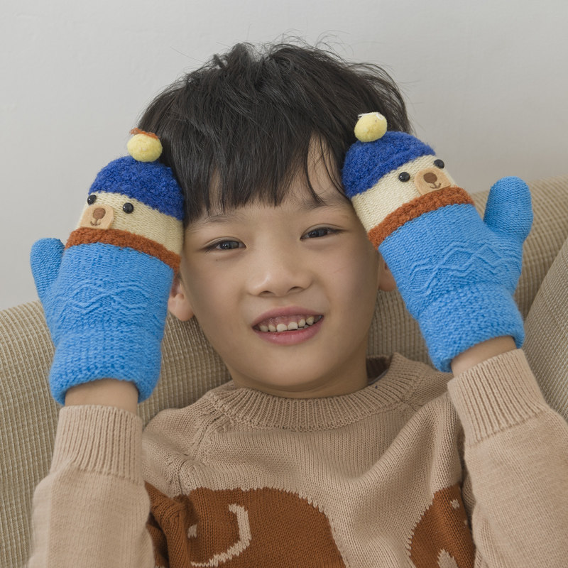 Gants pour enfants en acrylique - Ref 2146589 Image 3