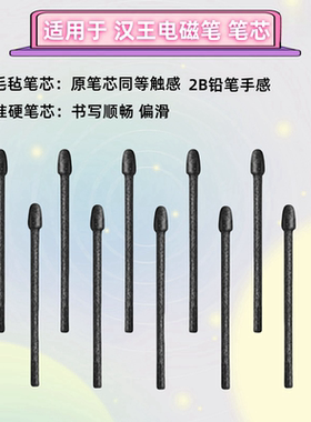 适用于汉王N10touch笔芯龙葵B1笔尖N10max 电子书n10mini毛毡笔头