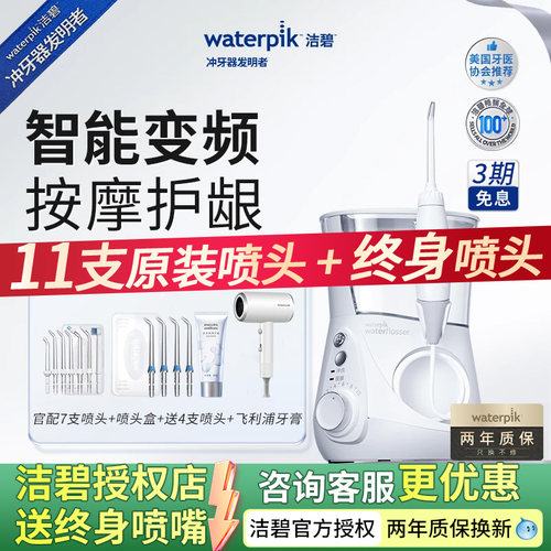 洁碧冲牙器家用洗牙器水牙线GT3