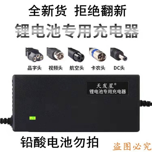 电动车锂电池充电器48V2A3A通用喜德盛平衡车雅迪松吉电瓶车振特