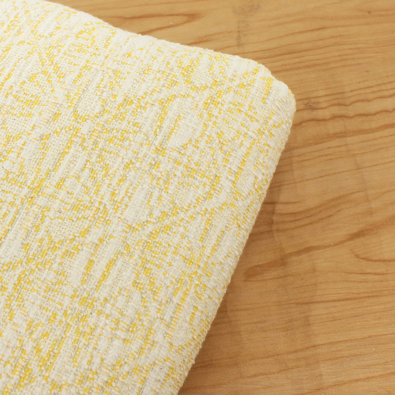 混纺服装小香风提花布料