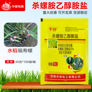 天邦70%杀螺胺乙醇胺盐水稻田杀福寿螺药剂软体动物福寿螺杀虫剂
