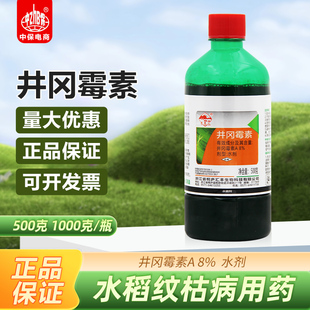 浙江桐庐富春江井A8岗霉素井冈霉素水剂水稻纹枯病井冈毒素杀菌剂
