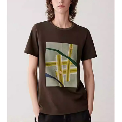 【IL定单】女装2026早春季新款全棉汗布T恤圆领短袖休闲时尚上衣